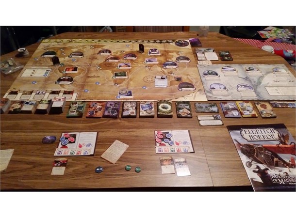 Eldritch Horror Mountains of Madness Exp Expansion till Eldritch Horror